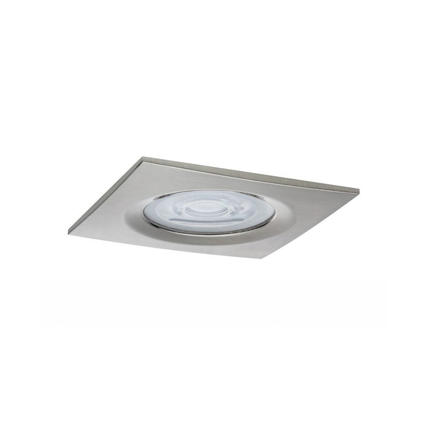 Paulmann 93611 - LED-GU10/7W IP44 Hämardatav süvistatav vannitoavalgusti NOVA 230V