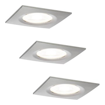 Paulmann 93615 - 3x LED/7W IP44 hämardatav süvisvalgusti vannituppa