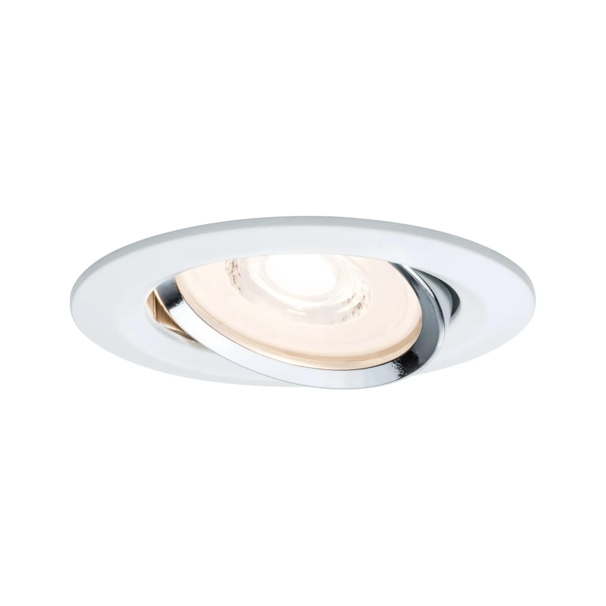 Paulmann 93942 - KOMPLEKT 3xLED/6,8W IP23 Hämardatav süvistatav valgusti vannituppa COIN 230V