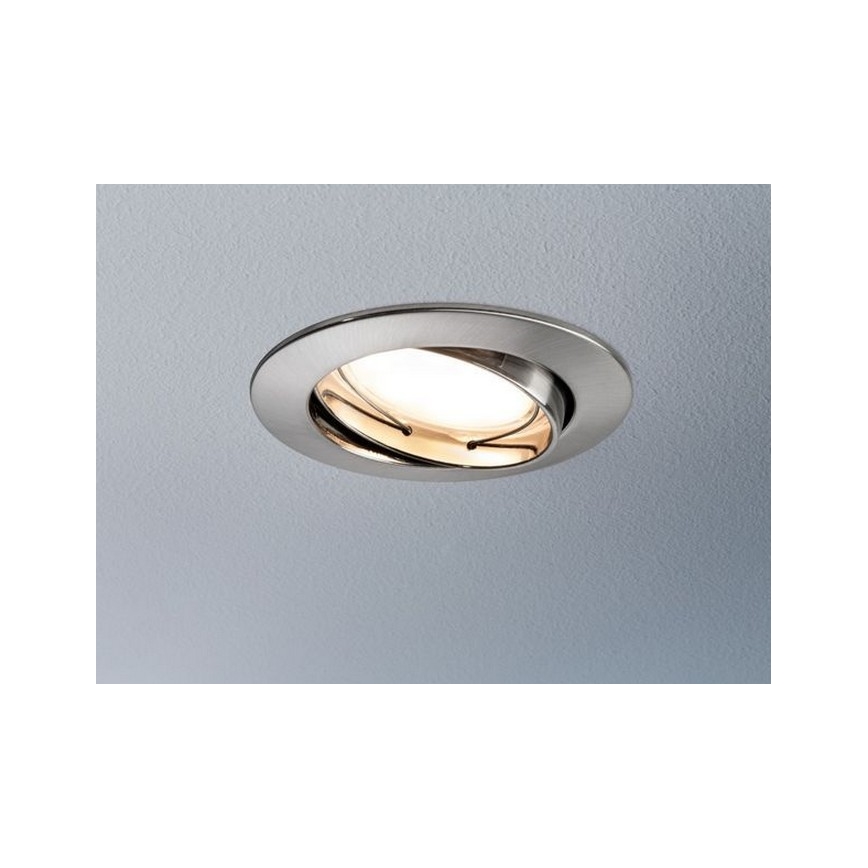 Paulmann 93979 - LED/6,8W IP23 Süvistatav vannitoavalgusti COIN 230V