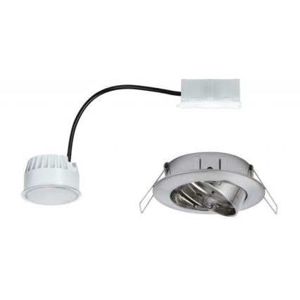 Paulmann 93979 - LED/6,8W IP23 Süvistatav vannitoavalgusti COIN 230V