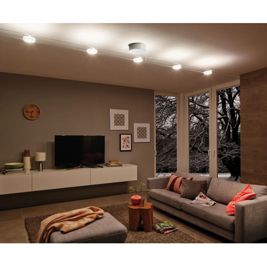 Paulmann 94090 - LED/4W Kohtvalgusti nöörisüsteemile DISC 12V valge