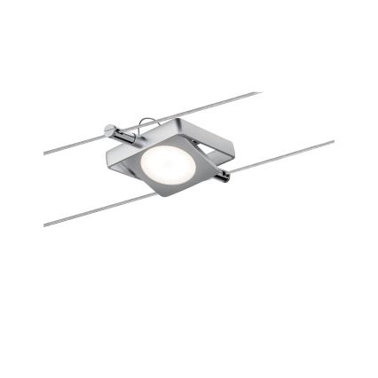 Paulmann 94107 - KOMPLEKT 4xLED/4,3W Täielik MAC-kaablisüsteem 230V mattkroom