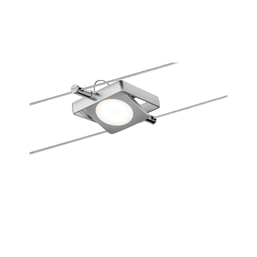 Paulmann 94107 - KOMPLEKT 4xLED/4,3W Täielik MAC-kaablisüsteem 230V mattkroom