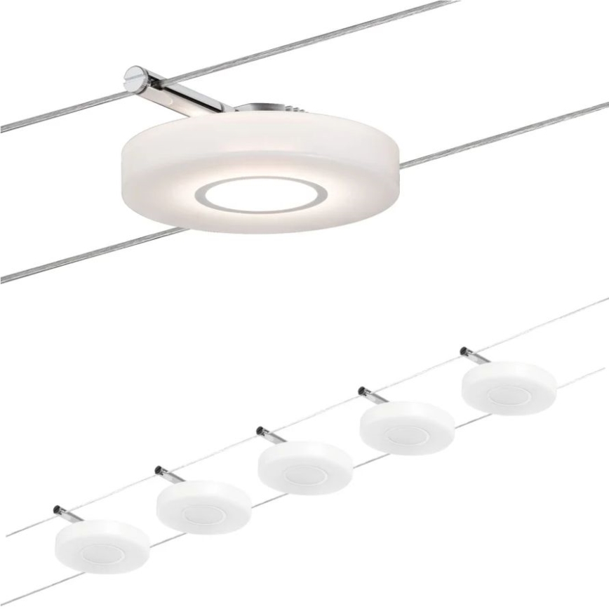 Paulmann 94109 - KOMPLEKT 5xLED/4,3W Kohtvalgusti nöörisüsteemile MAC 230V
