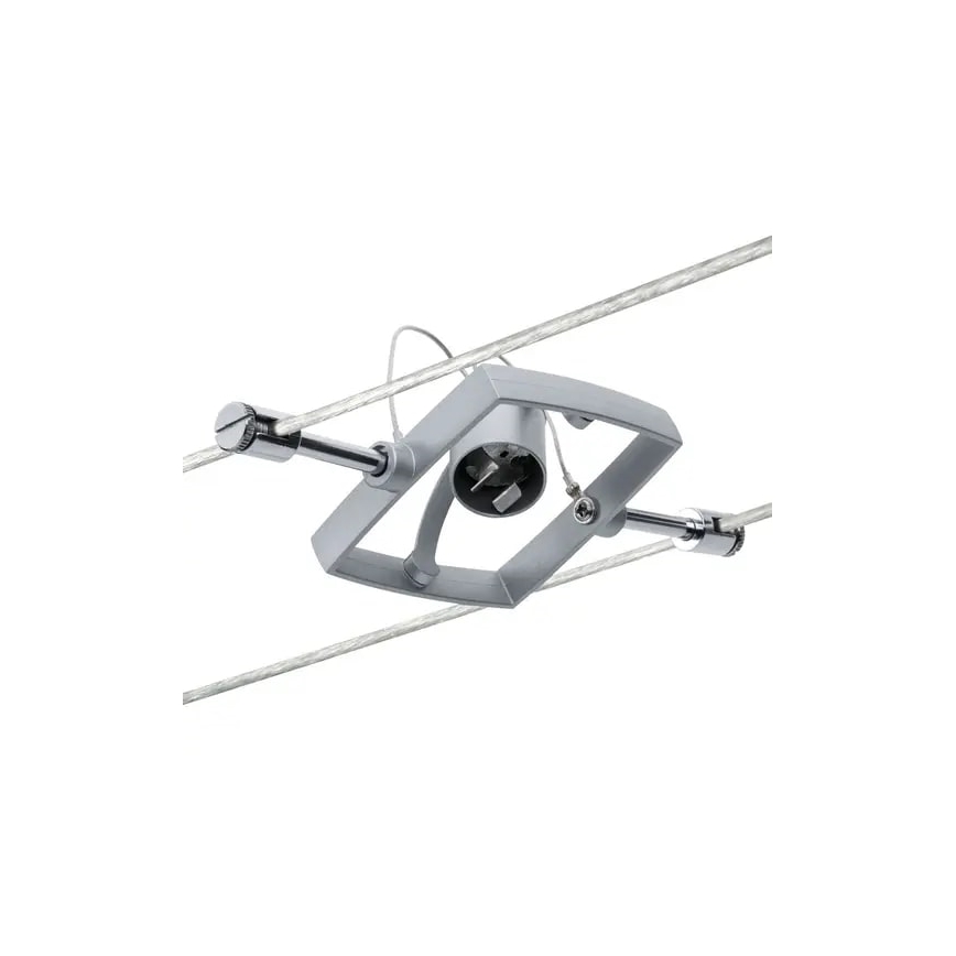 Paulmann 94134 - KOMPLEKT 5xGU5,3/10W Kohtvalgusti nöörisüsteemile MAC 230V valge