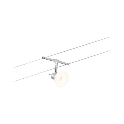 Paulmann 94136 - Komplekt 5xGU5,3/10W Täielik kaablisüsteem SHEELA 230V läikiv kroom
