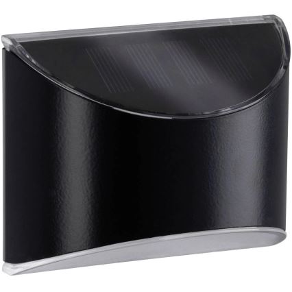 Paulmann 94233 - LED/0,05W IP44 Päikesepaneeliga seinavalgusti ELLIOT 1,2V 400 mAh