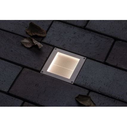 Paulmann 94238 - LED/0,7W IP67 Päikesepaneeliga sissesõiduteevalgusti anduriga ARON 3,7V 650 mAh