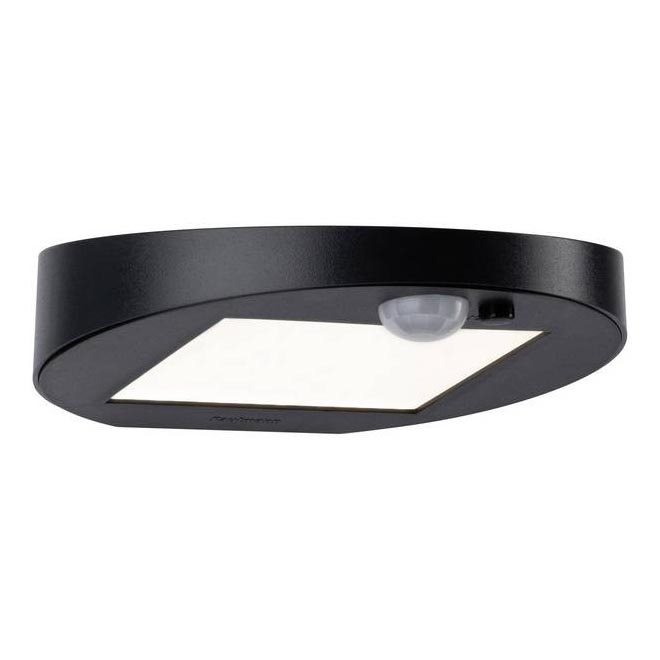 Paulmann 94246 - LED/1,2W IP44 Väli päikesepaneeliga valgusti anduriga RYSE 3,7V 1800 mAh