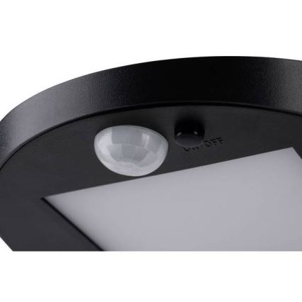 Paulmann 94246 - LED/1,2W IP44 Väli päikesepaneeliga valgusti anduriga RYSE 3,7V 1800 mAh