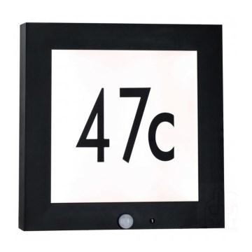 Paulmann 94254 - LED/9W IP44 Majanumber anduriga 230V