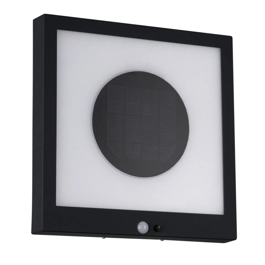 Paulmann 94263 - LED/1,2W IP44 Päikesepaneeliga seinavalgusti koos anduriga TAIJA 3,7V 1800 mAh