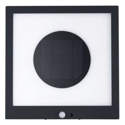 Paulmann 94263 - LED/1,2W IP44 Päikesepaneeliga seinavalgusti koos anduriga TAIJA 3,7V 1800 mAh