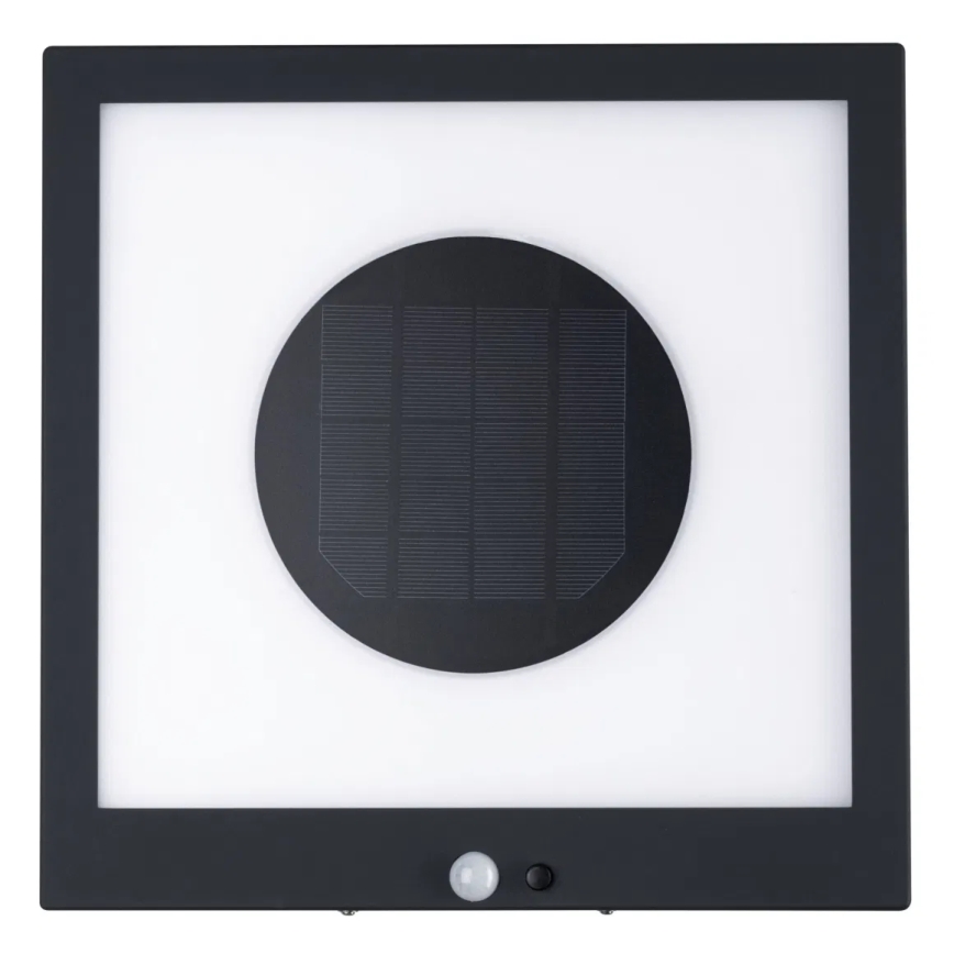 Paulmann 94263 - LED/1,2W IP44 Päikesepaneeliga seinavalgusti koos anduriga TAIJA 3,7V 1800 mAh