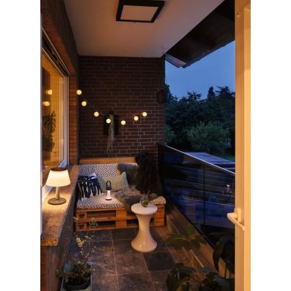 Paulmann 94267 - LED/1,3W IP44 Väli Hämardatav lamp CUPULINO 5V 2000 mAh