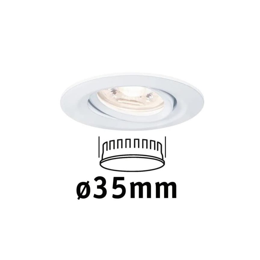 Paulmann 94292 - LED/4W IP23 Süvistatav valgusti vannituppa COIN 230V
