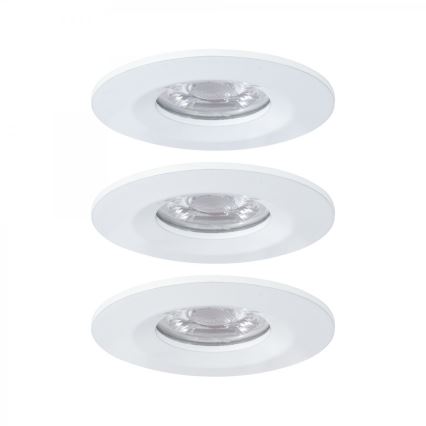 Paulmann 94299 - KOMPLEKT 3xLED/4W IP44 Süvistatav valgusti vannituppa NOVA 230V
