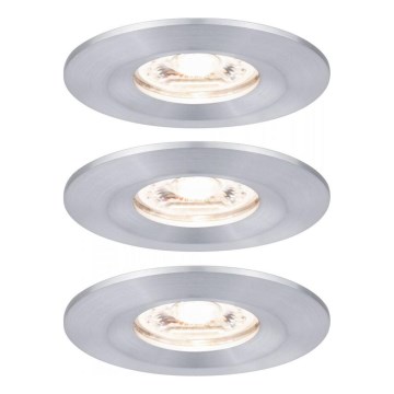 Paulmann 94305 - KOMPLEKT 3xLED/4W IP44 Süvistatav valgusti vannituppa NOVA 230V