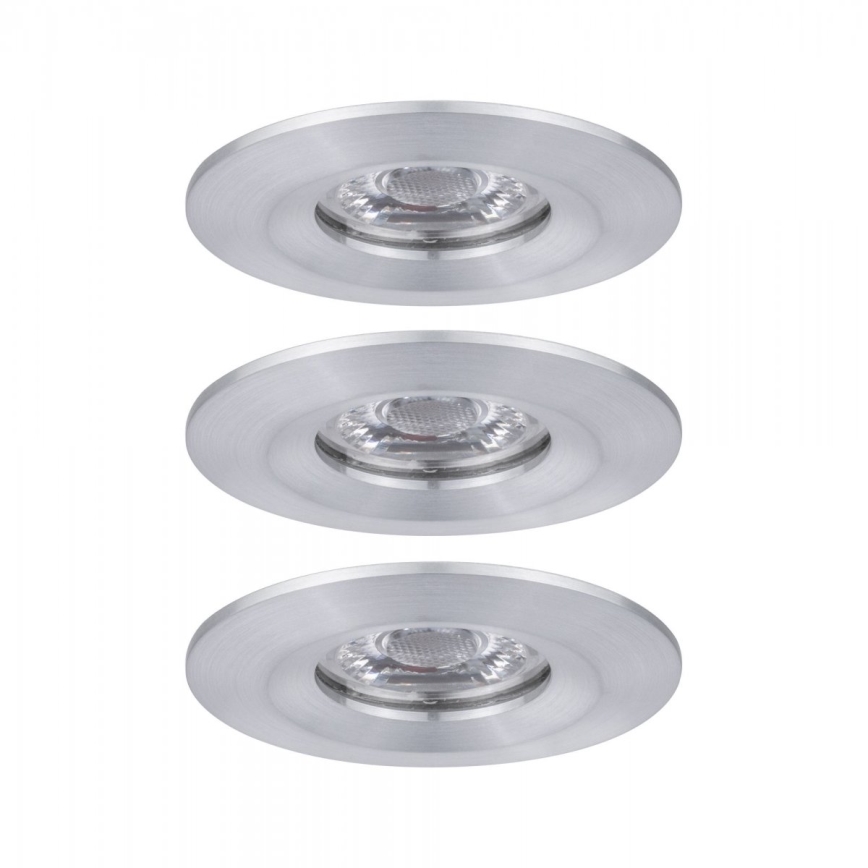 Paulmann 94305 - KOMPLEKT 3xLED/4W IP44 Süvistatav valgusti vannituppa NOVA 230V