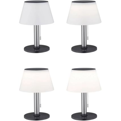 Paulmann 94309 - LED/0,8W IP44 Hämardatav päikesepaneeliga lamp LILLESOL 3,7V 2000 mAh