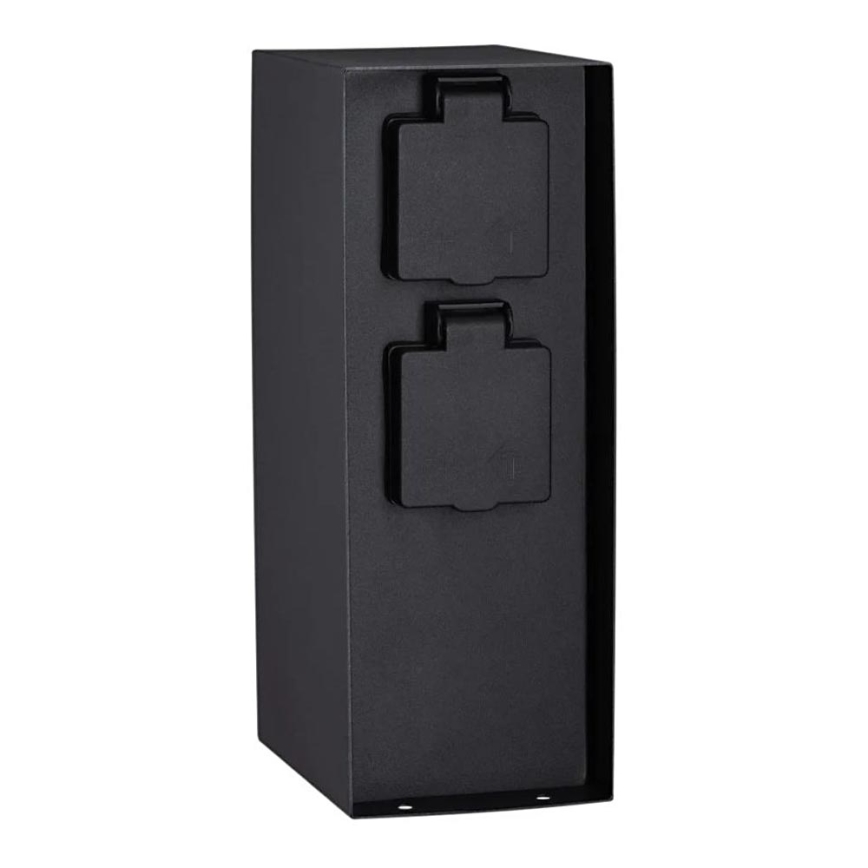 Paulmann 94313 - Väli pistikupesadega torn RIO 4Z SCHUKO 230V IP44