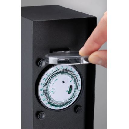 Paulmann 94314 - Väli pistiktorn taimeriga 2Z SCHUKO