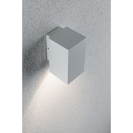 Paulmann 94329 - LED/3,8W IP44 Väli seinavalgusti FLAME 230V valge