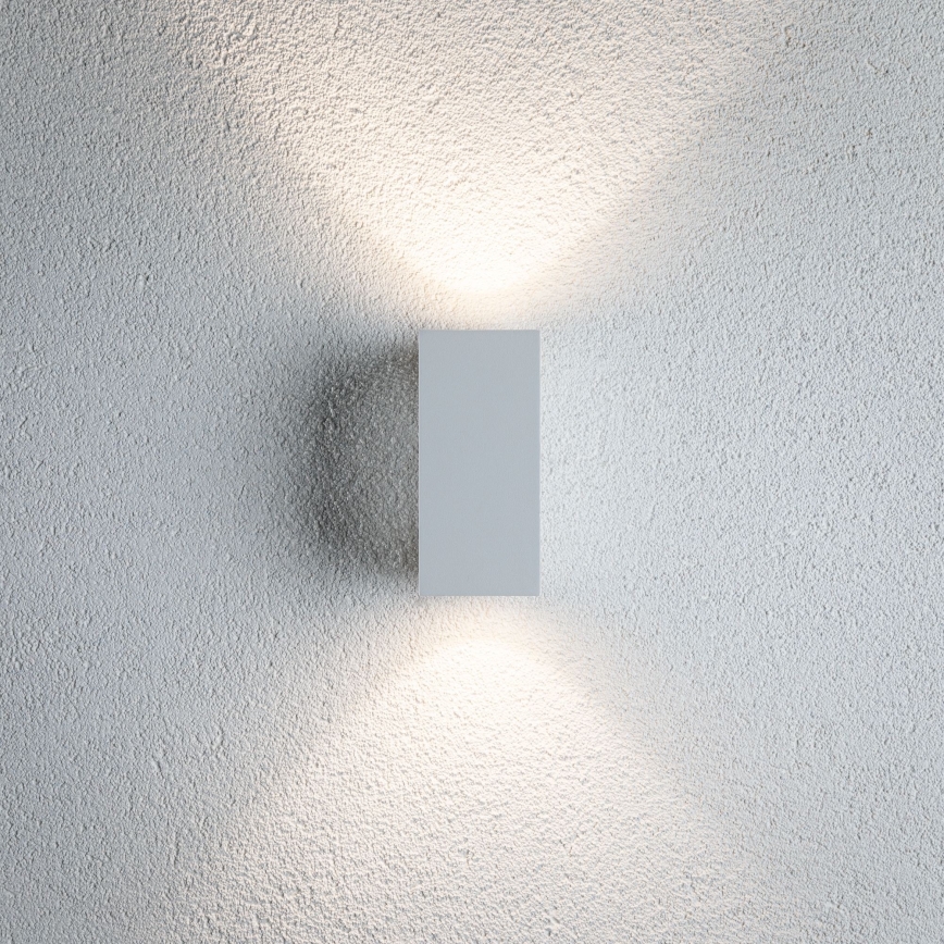 Paulmann 94330 - 2xLED/2,8W IP44 Väli seinavalgusti FLAME 230V valge