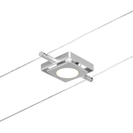 Paulmann 94420 - Komplekt 5xLED/4,5W Täielik MAC 230V kaablisüsteem mattkroom