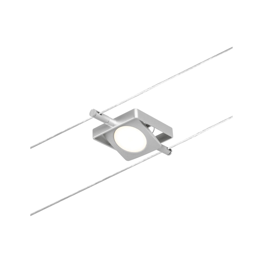 Paulmann 94420 - Komplekt 5xLED/4,5W Täielik MAC 230V kaablisüsteem mattkroom
