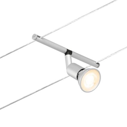 Paulmann 94442 - komplekt 5× GU5.3/10W, täielik SALT traadisüsteem, 230V, mattkroom