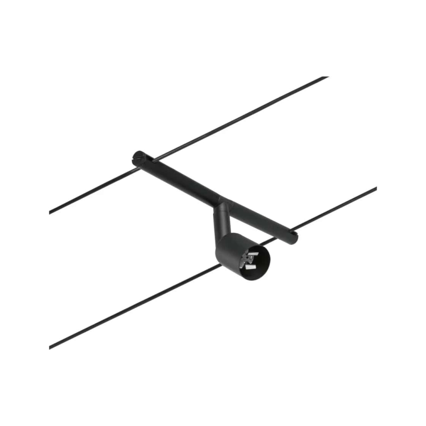 Paulmann 94446 - Komplekt 5xGU5,3/10W – täielik SALT-traadivalgustussüsteem 230V, must