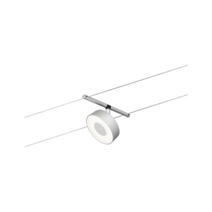 Paulmann 94475 - KOMPLEKT 5xLED/5W Kohtvalgusti nöörisüsteemile CIRCLE 230V matt kroom