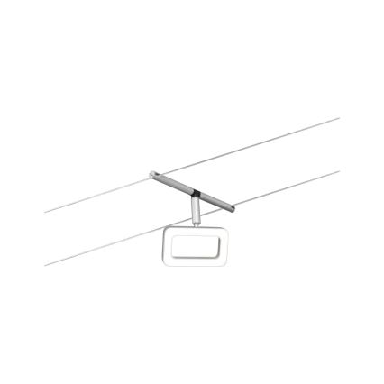Paulmann 94481 - KOMPLEKT 5xLED/4,8W punktvalgustid FRAME kaablisüsteemile 230V must