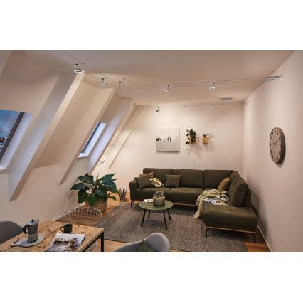 Paulmann 94481 - Komplekt 5xLED/4,8W Täielik kaablivalgustussüsteem FRAME 230V mattkroom