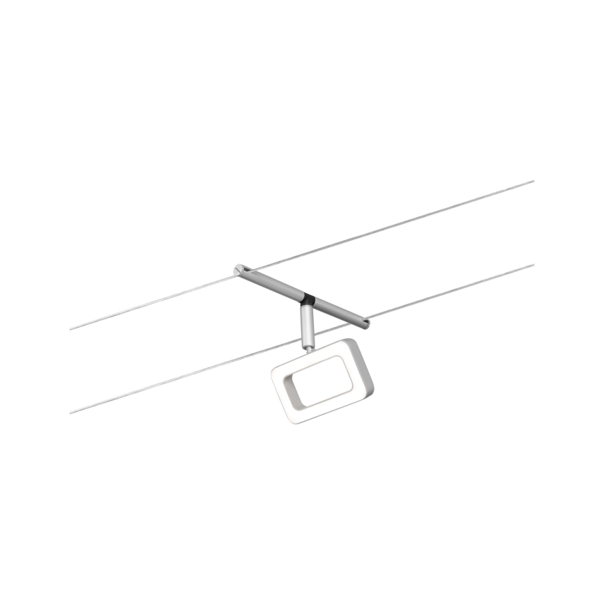 Paulmann 94481 - Komplekt 5xLED/4,8W Täielik kaablivalgustussüsteem FRAME 230V mattkroom