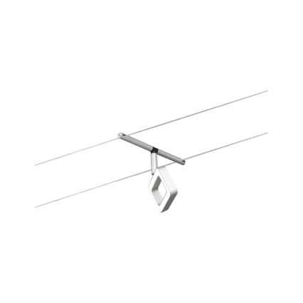 Paulmann 94481 - Komplekt 5xLED/4,8W Täielik kaablivalgustussüsteem FRAME 230V mattkroom