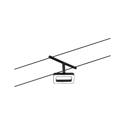 Paulmann 94485 - Komplekt 5xLED/4,8W Täiskomplektne kaablivalgustussüsteem FRAME 230V must