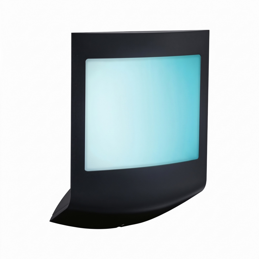 Paulmann 94513 - RGBW LED/8,2W IP44 Hämardatav välisseinavalgusti liikumis- ja hämarussensoriga PADEA 230V antratsiit