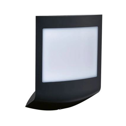 Paulmann 94513 - RGBW LED/8,2W IP44 Hämardatav välisseinavalgusti liikumis- ja hämarussensoriga PADEA 230V antratsiit
