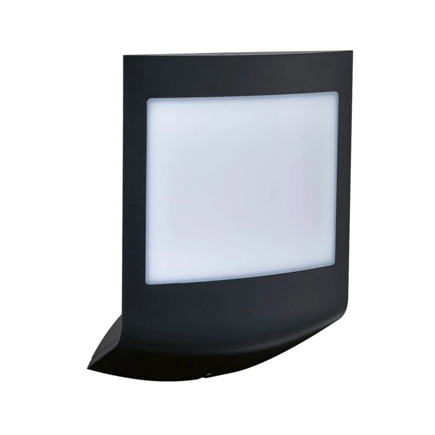 Paulmann 94513 - RGBW LED/8,2W IP44 Hämardatav välisseinavalgusti liikumis- ja hämarussensoriga PADEA 230V antratsiit
