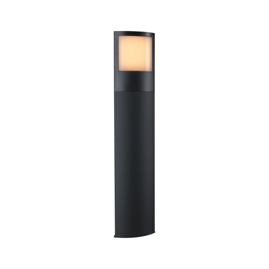 Paulmann 94515 - LED/8,5W IP44 Hämardatav majanumbri valgusti liikumis- ja hämarussensoriga PADEA 230V antratsiit