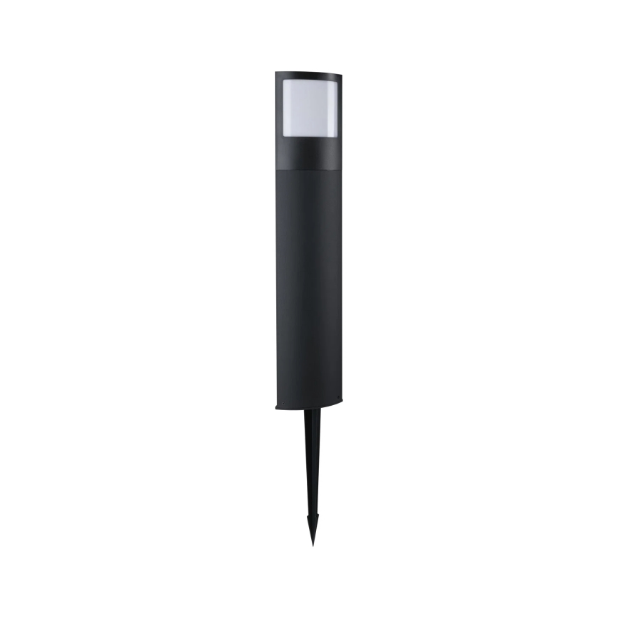 Paulmann 94515 - LED/8,5W IP44 Hämardatav majanumbri valgusti liikumis- ja hämarussensoriga PADEA 230V antratsiit
