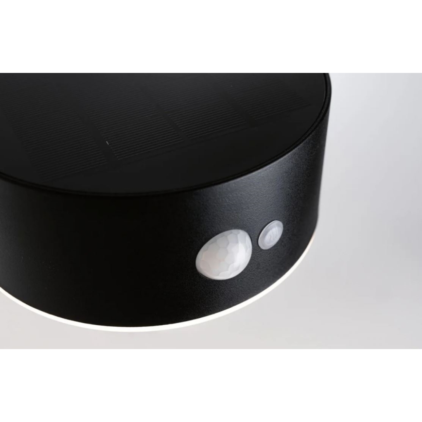 Paulmann 94570 - LED/5,5W IP44 Päikesepaneeliga seinavalgusti koos anduriga EILEEN 3,7V 2000 mAh