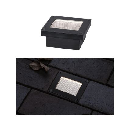 Paulmann 94578 - LED/0,1W IP67 Päikesepaneeliga süvistatav valgusti DOMENIC 1,2V 1500 mAh