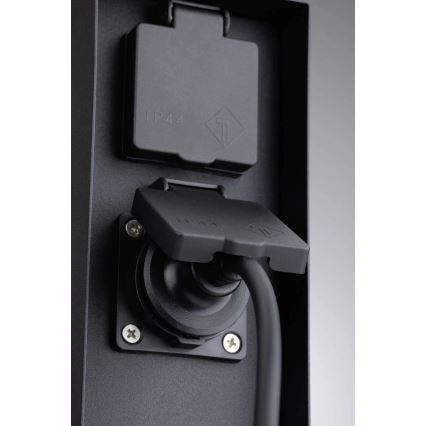 Paulmann 94657 - Väli pistikupesadega torn RIO 2Z SCHUKO 230V IP44