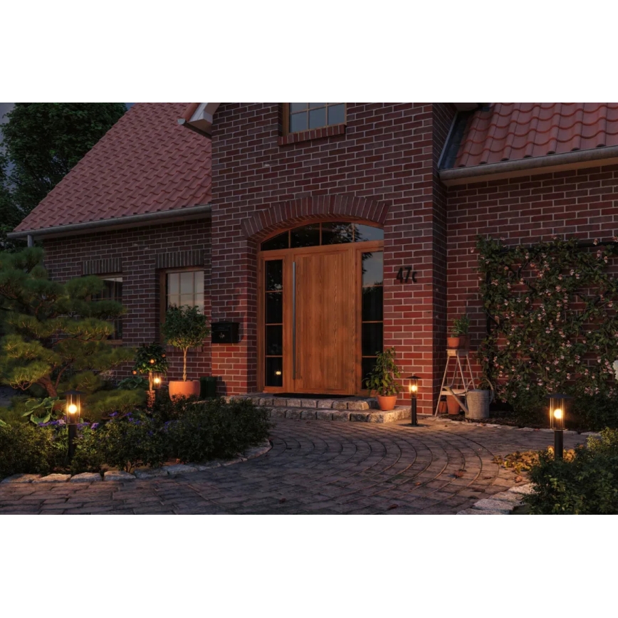Paulmann 94737 - LED 1xE27/4,3W IP44 Välivalgusti CLASSIC 230V