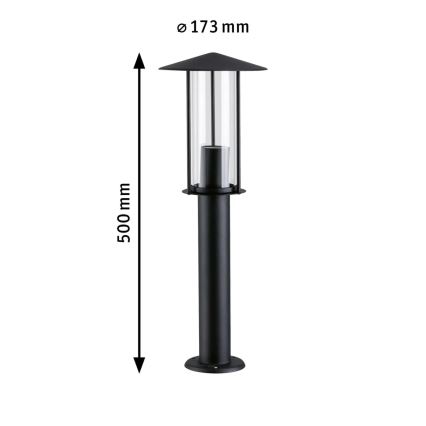 Paulmann 94737 - LED 1xE27/4,3W IP44 Välivalgusti CLASSIC 230V