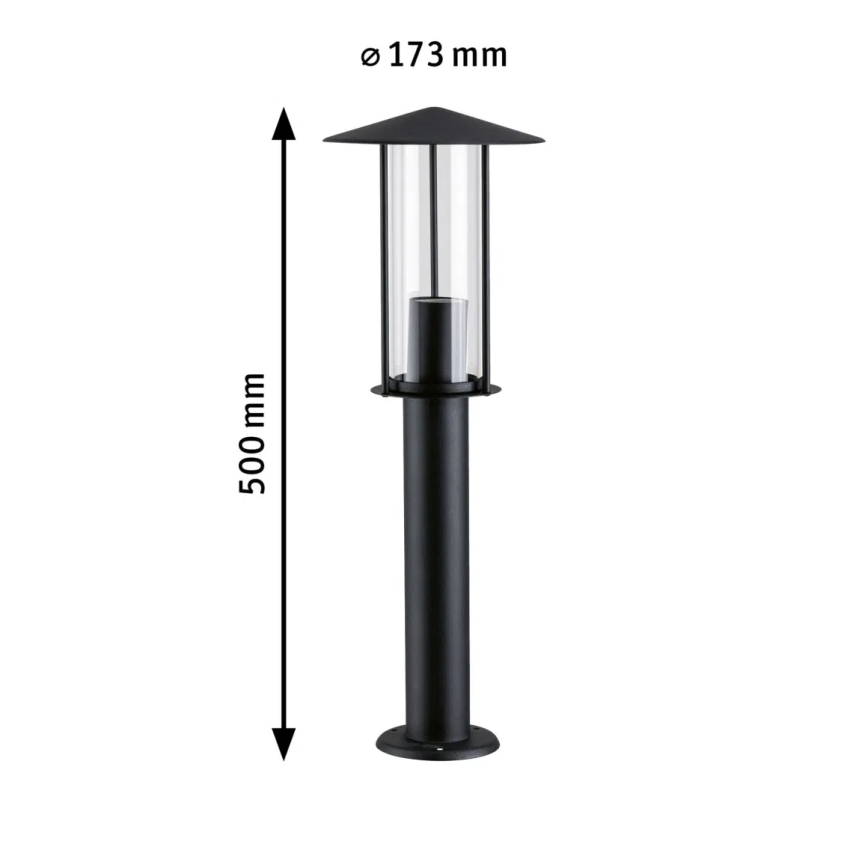 Paulmann 94737 - LED 1xE27/4,3W IP44 Välivalgusti CLASSIC 230V